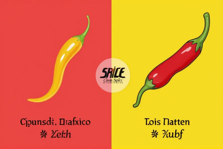 Serrano chili pepper close-up