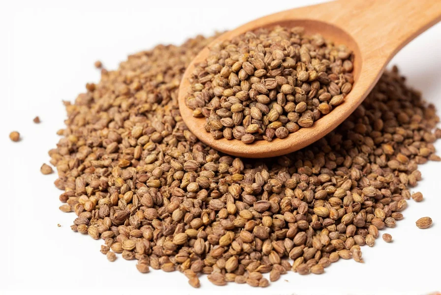 Close-up of cumin seeds next to measuring spoon showing proper dosage for health benefits