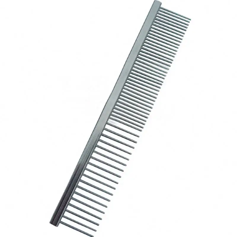 

Metal Comb for Dogs Stainless Steel Pet Dog Cat Pin Comb Hair Brush Hairbrush Flea Comb Pet Grooming
