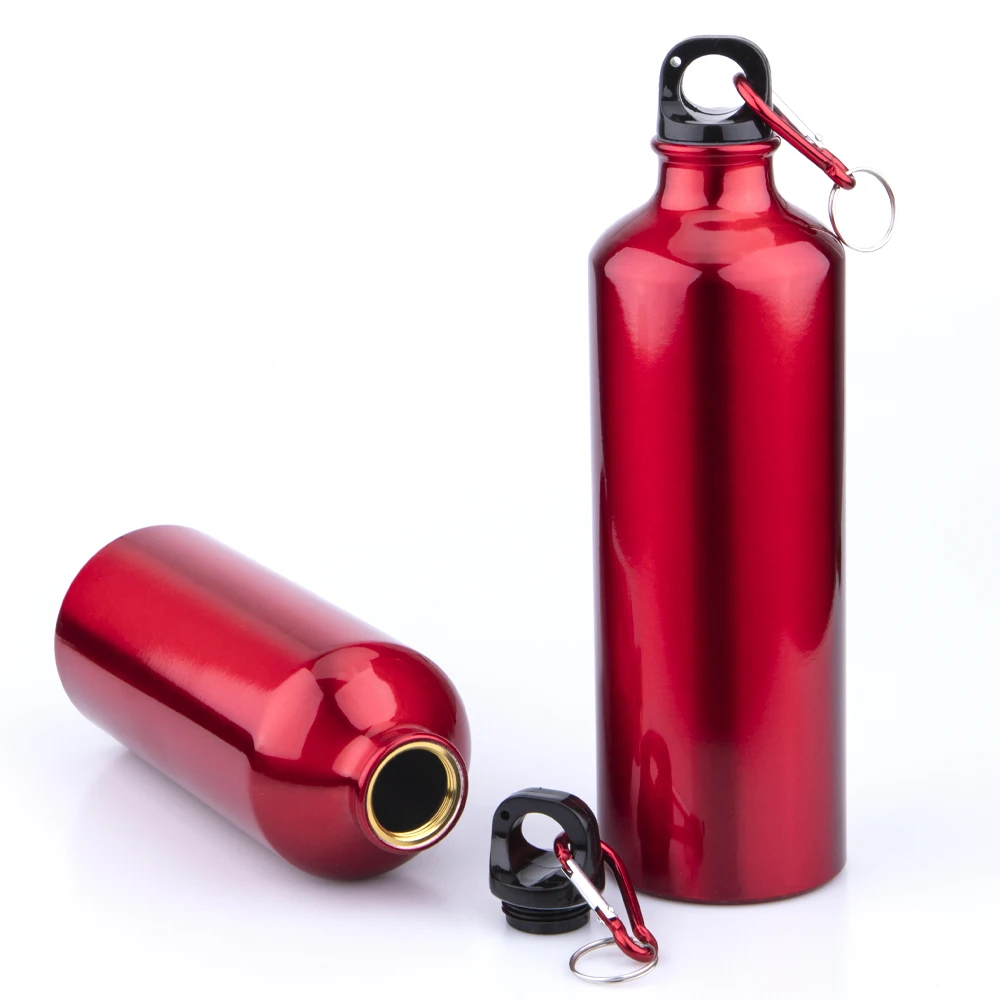 

Hot Sales BPA Free Customized Logo Color Metal aluminum Single Wall Sport Bottle