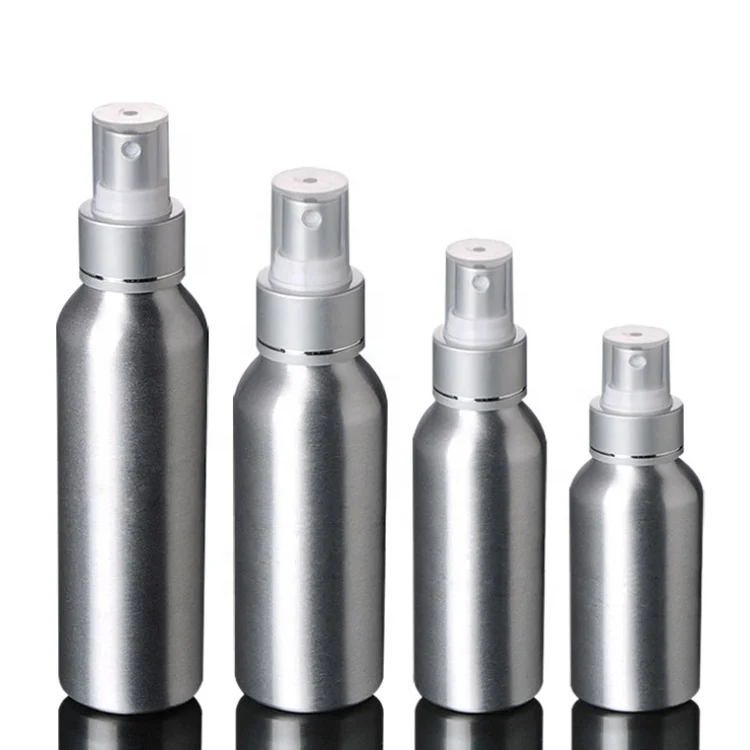 
luxury 100ml aluminum bottle aluminum spray bottle aluminum water bottle 