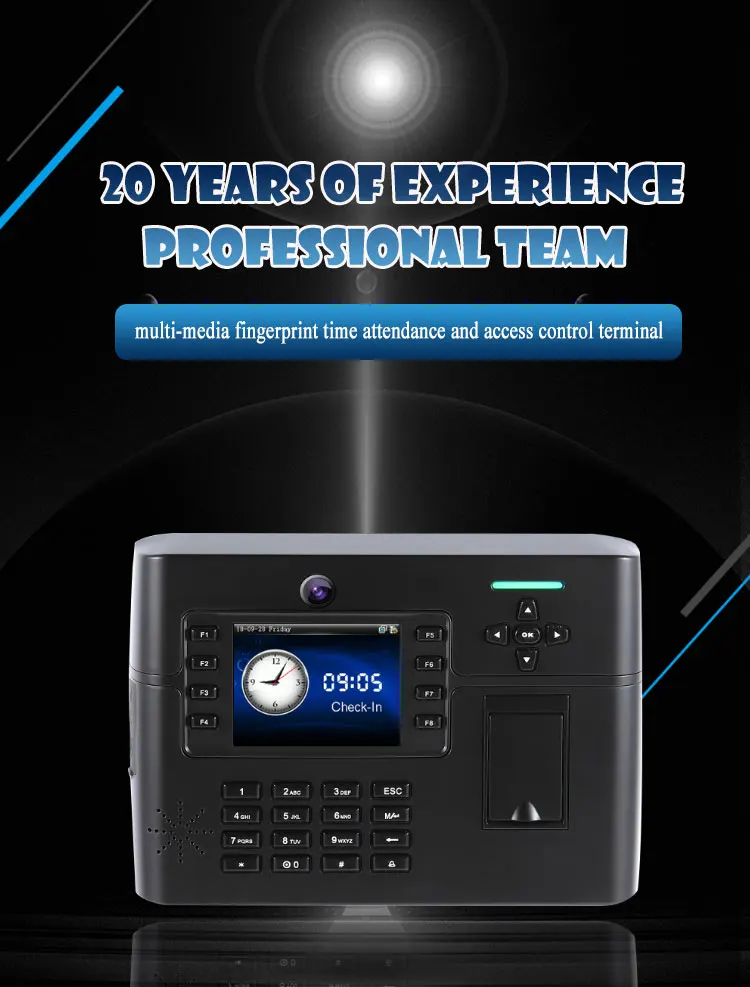 Biometric Reader Fingerprint Access Control With Camera And Backup Battery Buy Fingerprint