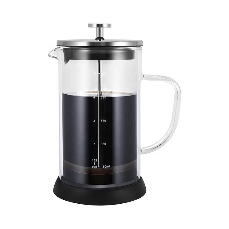 

New Design Borosilicate Glass French Press Tea Coffee Maker