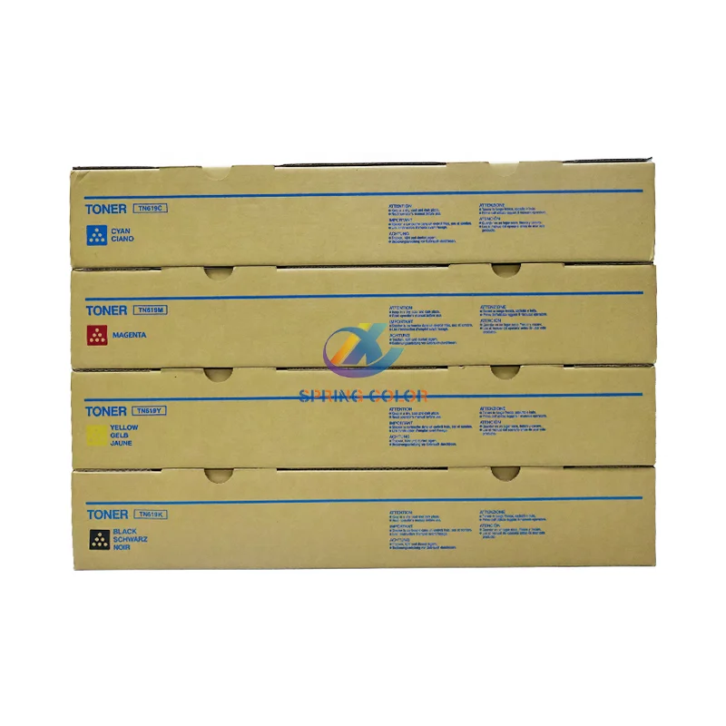 High Page Yield Compatible TN619 Toner Cartridges for Konica Minolta Bizhub Press C1060 C1070 C2060 C2070 Printer Cartridge