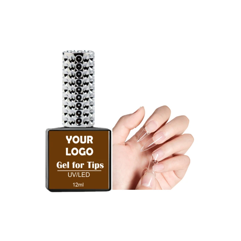 

Creat your own logo private label nail bond adhesive UV LED nail tips glue gel