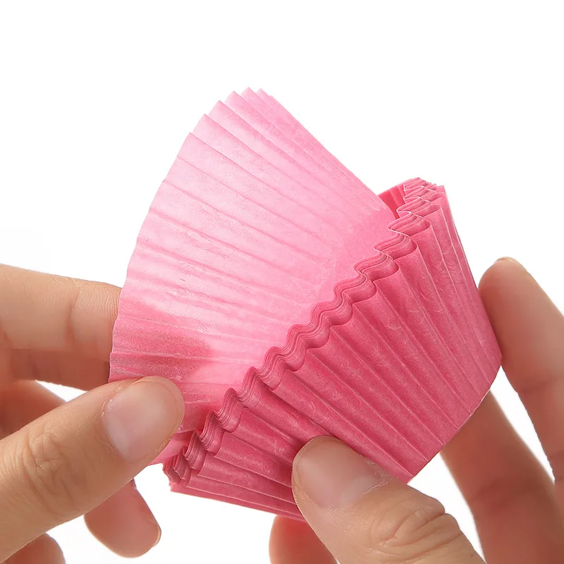 

Semi-Transparent Cupcake Base Paper Is Easy To Peel Soft Base Muffin Cups, Picture show