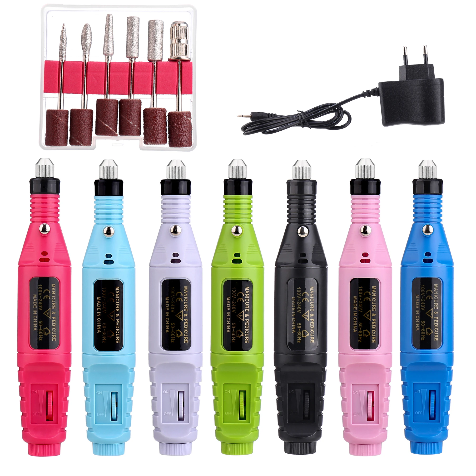 

Fashionable Nail Polisher Machine Handy Electric Rechargeable With Usb Portable Nail Drill Pen