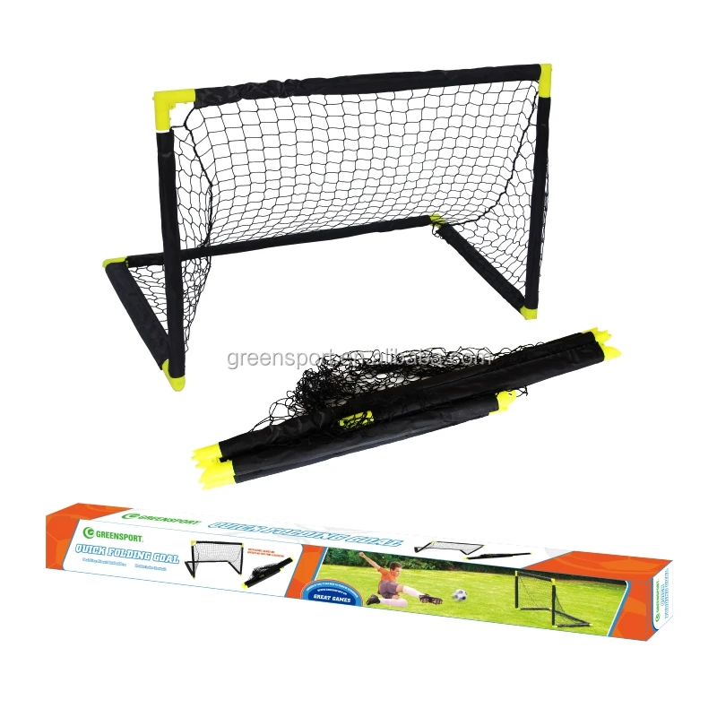 

Best selling PLASTIC goal quick folding soccer goal portable football goal for kids