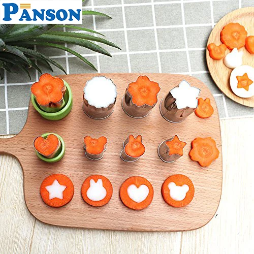 Vegetable Cutters Shapes Set of 9