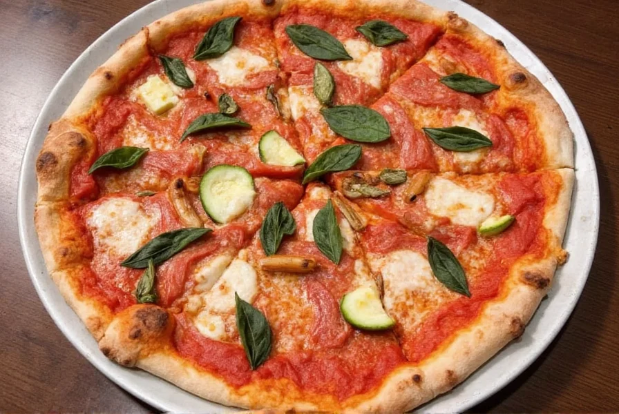 Interior view of Pizzeria Cardamomo showing wood-fired oven and traditional Italian decor in Rome