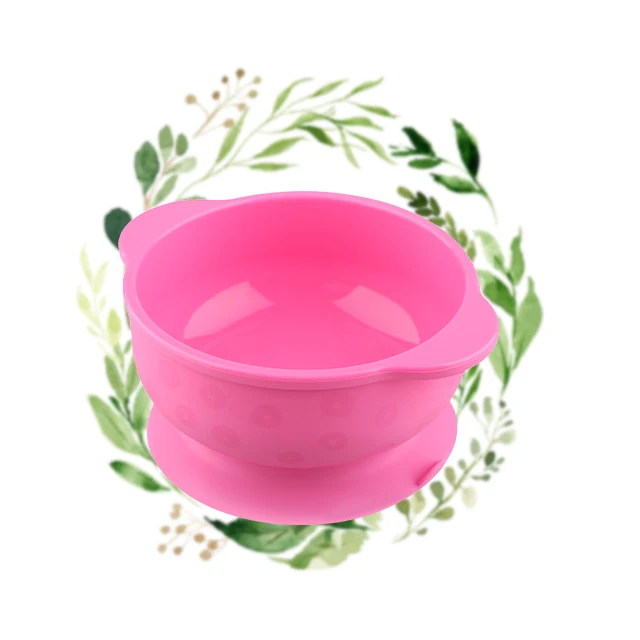 

Food grade silicone Baby Bowl Spill Proof Feeding Bowl BPA Free with Suction for kids, Any colors are available