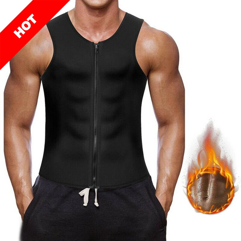 

Neoprene men's fitness special quick-drying vest body sculpting gym essential items