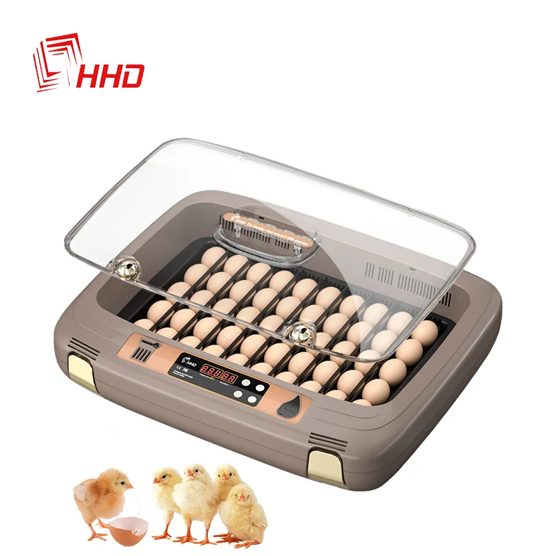 

HDD Newest humidity control 50 pcs automatic chicken egg incubator hatching machine