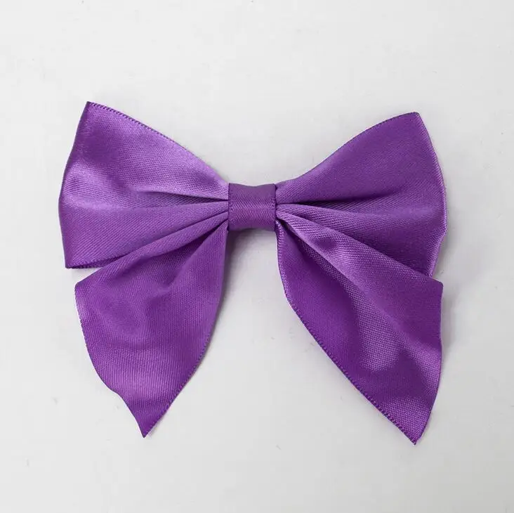 Pre Made Self-adhesive Satin Ribbon Wedding Bow Decoration Favor ...