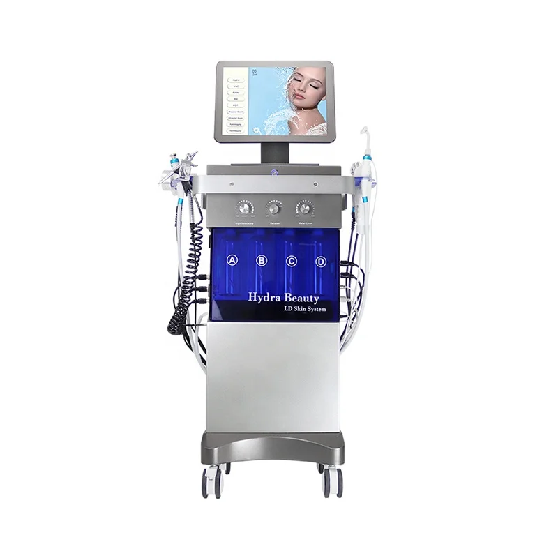 

Popular Products Hot Sale Diamond Peeling Hydro Facial Massage Machine Water Beauty Equipment Dermabrasion, Gray