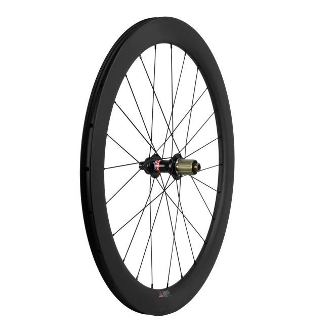 

TB2302 700C BWS wheelset road disc brake new carbon wheelset tubeless type carbon wheelset, Black