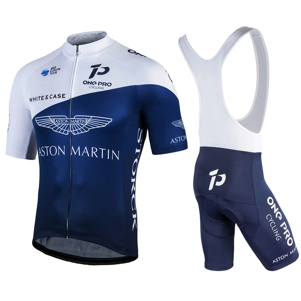 

Aero Cycling Suit Aston Martin Jersey Set One Pro Team Uci Summer Shirts Bike Clothing Custom Maillot Kit Bib Oem Ciclismo Ropa