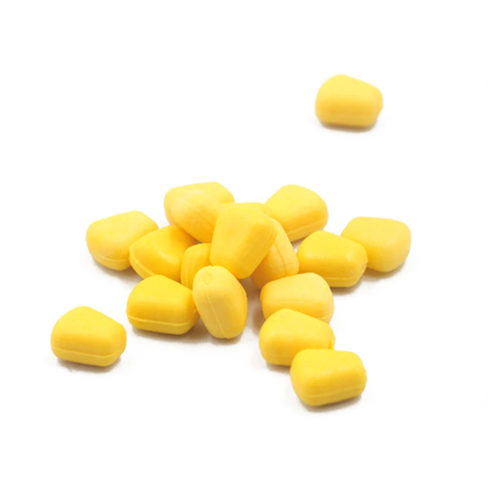 

Carp Fishing simulation Floating Baits Soft Corn Lure, Yellow