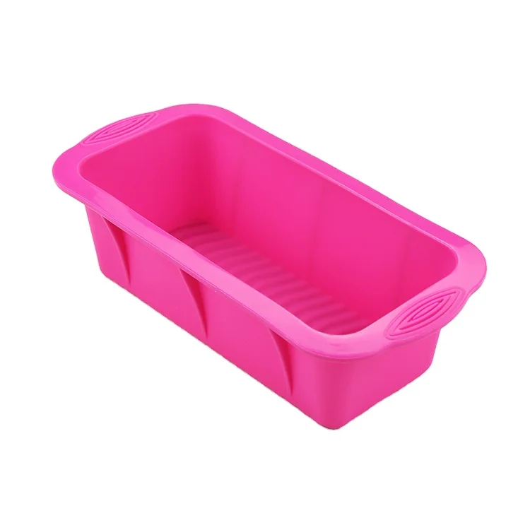 

Silicone Bread Toast Candy Loaf Cake Mold Non Stick Bakeware Cake Baking Pan Oven Rectangle Mould