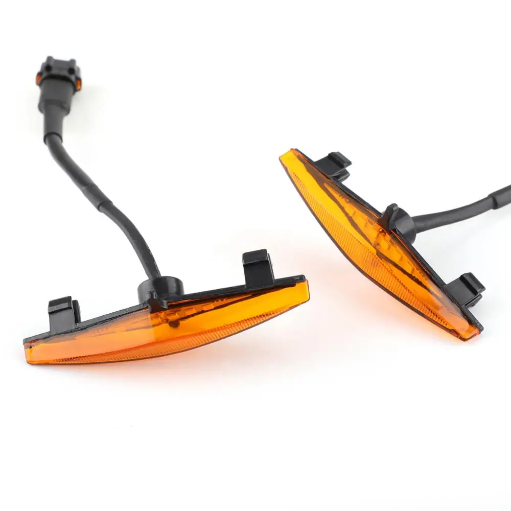 

Areyourshop TRD PRO Grilles LED Lights for Toyota 4Runner 2014 2015 2016 2017 2018 2019 4pcs Kit, Amber