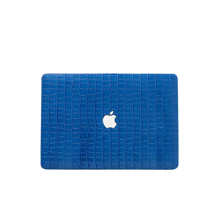 

New fashion laptop covers real embossed crocodile leather case for macbook 13/15/12, Customized