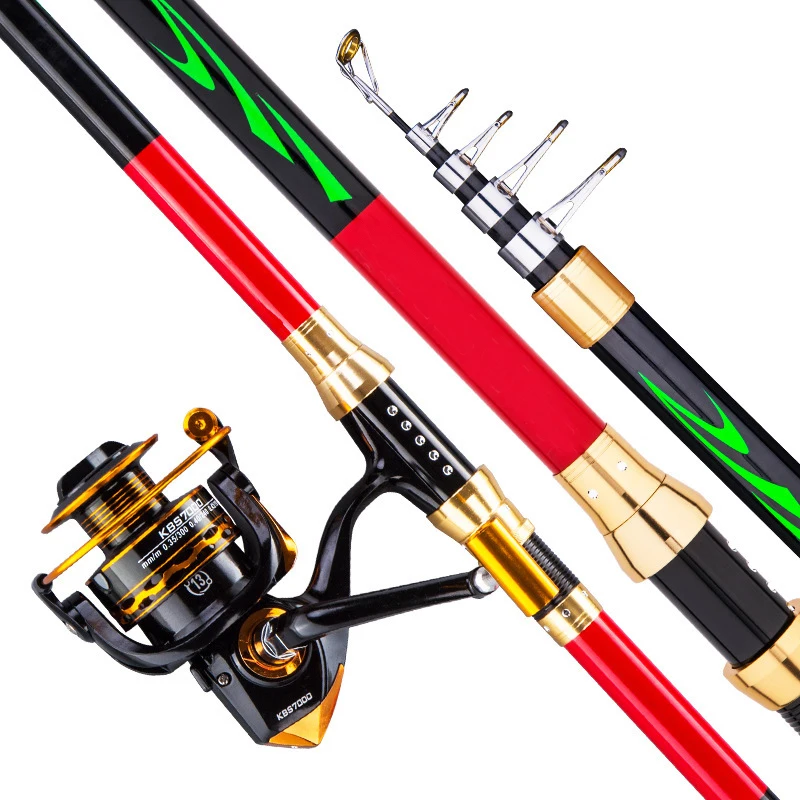 

Evercatch 3.6m FRP sea Carp Fishing Pole Telescoping Fishing Rod in stock