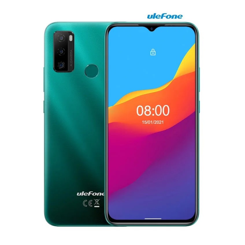 

Wholesale Cellphones Ulefone Note 10 Face Unlock 2GB/32GB UNISOC SC9863A Octa Core Dual SIM Mobile Phone