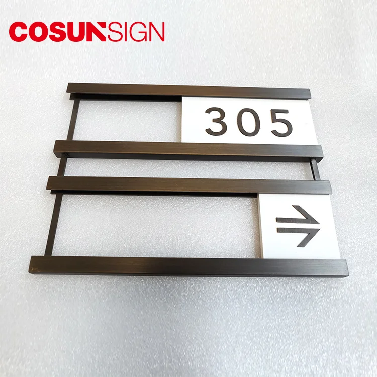 Shenzhen COSUN office building directory sign with manufacturer price