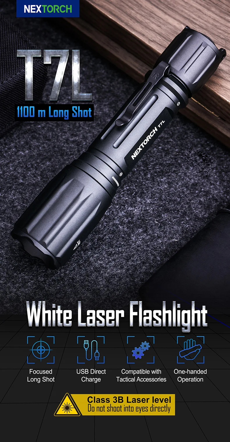 safety hand light led rechargeable flashlight