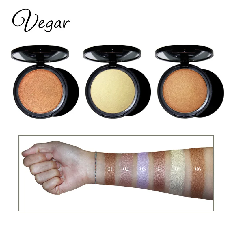 

Natural Press Face Powder Brighten Concealer Waterproof Lasting Highlighter Powder