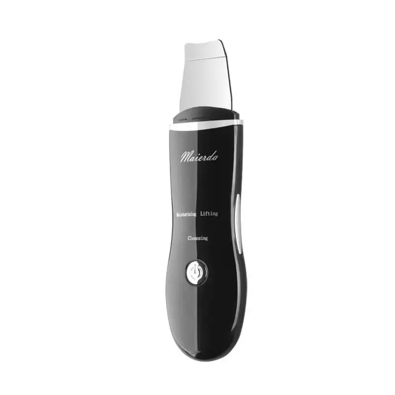 

Professional Portable Ultrasonic Beauty Care Massager skin scrubber Ultrasonic peeling beauty machine, Black/ white