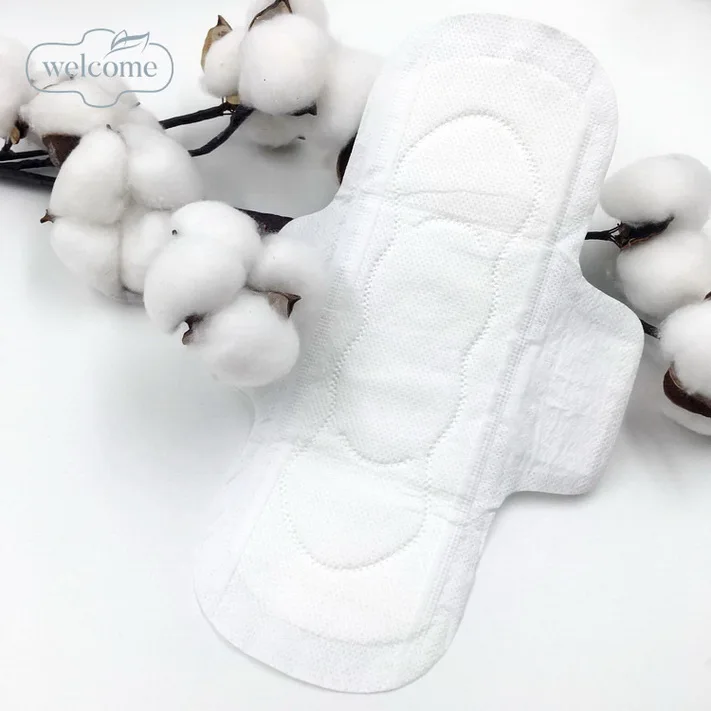 

Alibaba Stock Other Feminine Hygiene Products Cotton Fabric Sanitary Napkin Pad Making Machine Sanitary Pads Ultra Thin