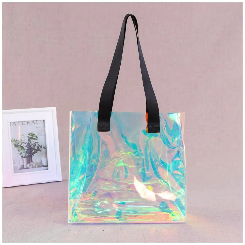 

Custom printed blank laser shopping bag for gifts, Pantone color