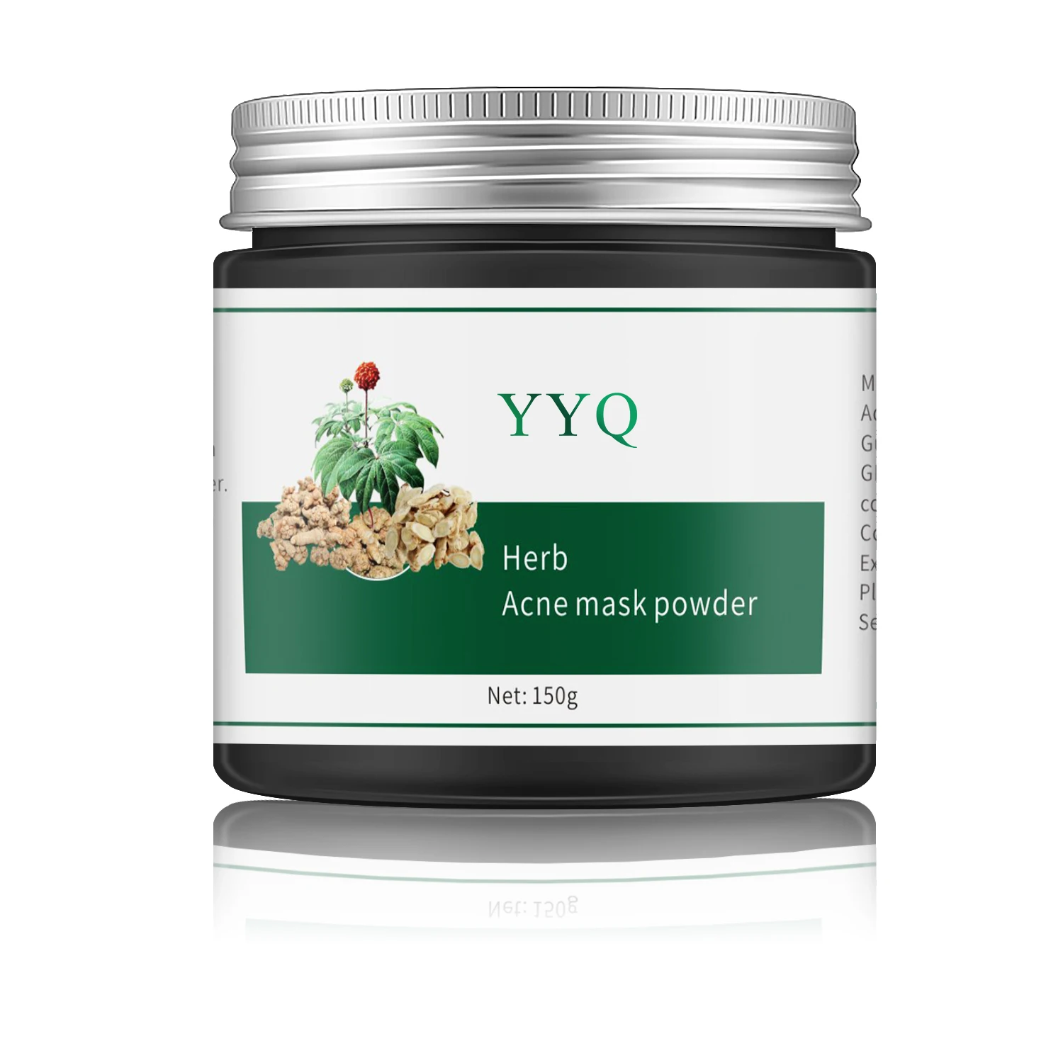 
OEM/ODM private label customized Chinese herbaceous plant Acne treatment remove medicine powder/glay skin care facial mask 