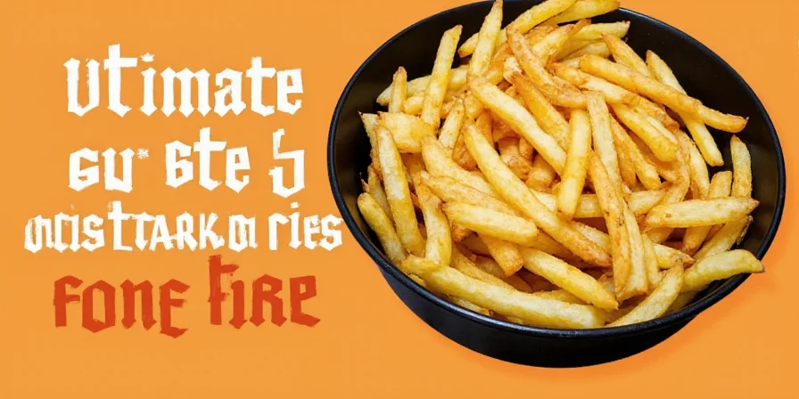 Chef tossing hot fries in a mixing bowl with spices