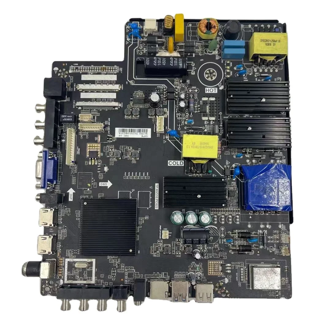 

TP.HV510.PC822 4K 3 IN 1 UNIVERSAL DRIVER BOARD LCD TV motherboard with remote control 4K TV main Board