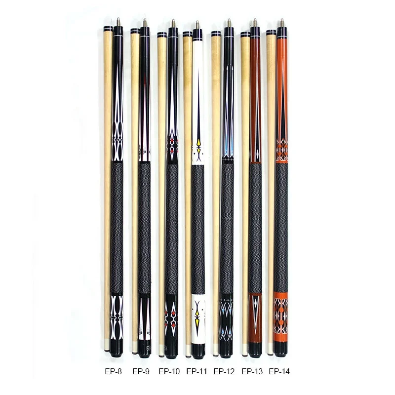 Cheap Price 13mm Maple Wood Snooker Nine-Ball Training Pool Billiard Cue Stick for Sale