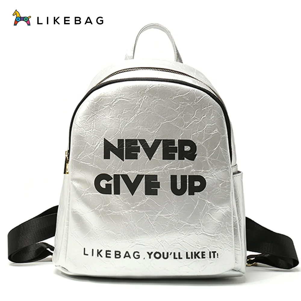 

LIKEBAG new hot sale fashion casual backpack with letters