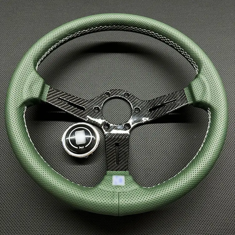 TIYPEOR Hot new carbon fiber bracket steering wheel car modified with high-quality steering wheel
