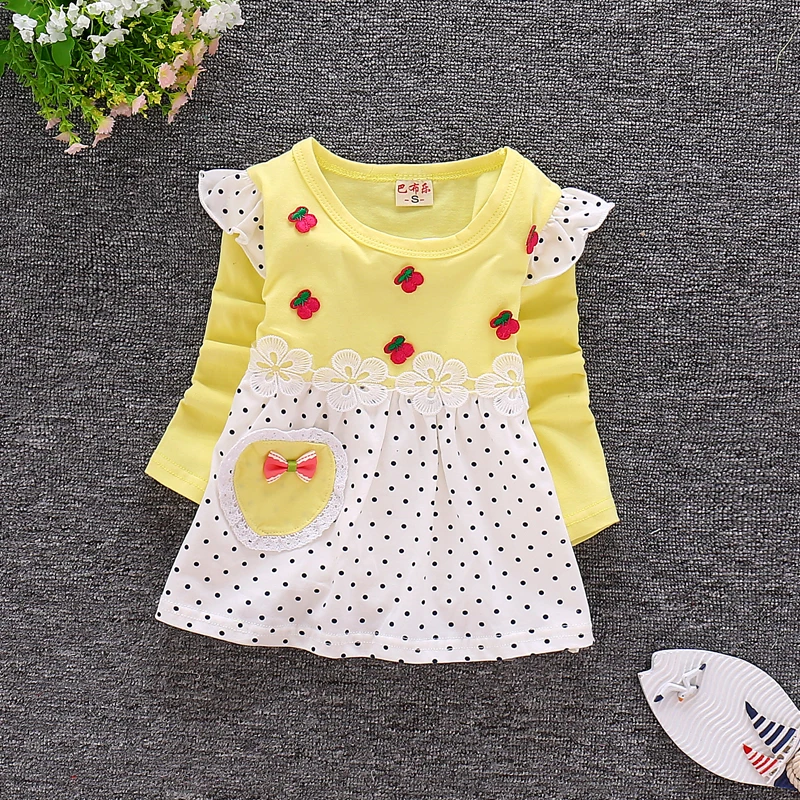 

Baby Girls Cotton Clothing Dresses Skirt Kids Clothes Infant Girl Dress