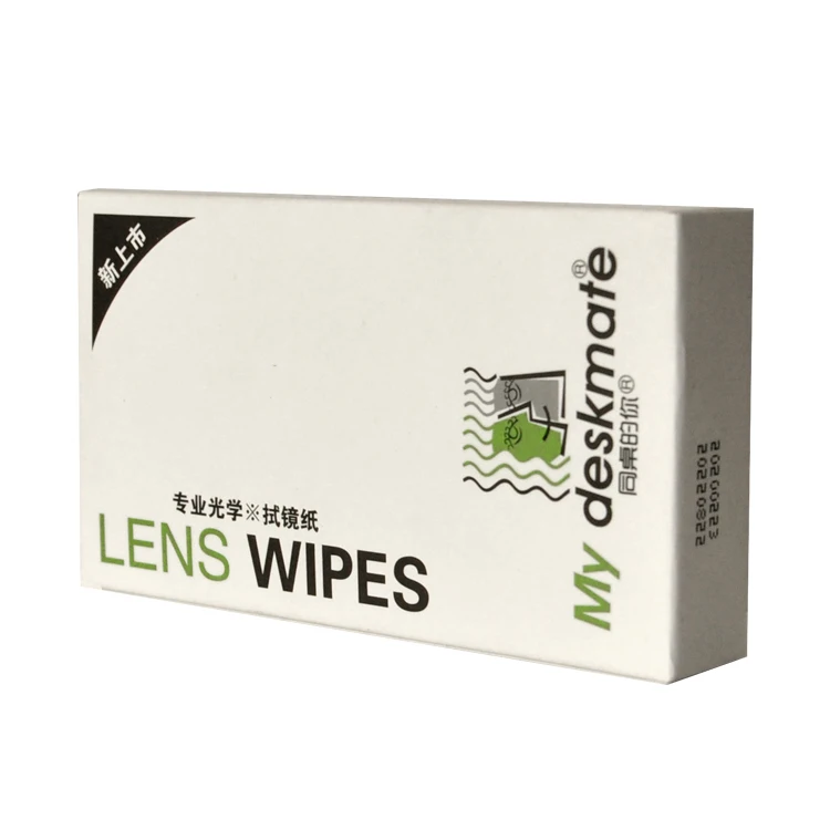 

baby issue anti fog lens cleaning wet with logo print, White