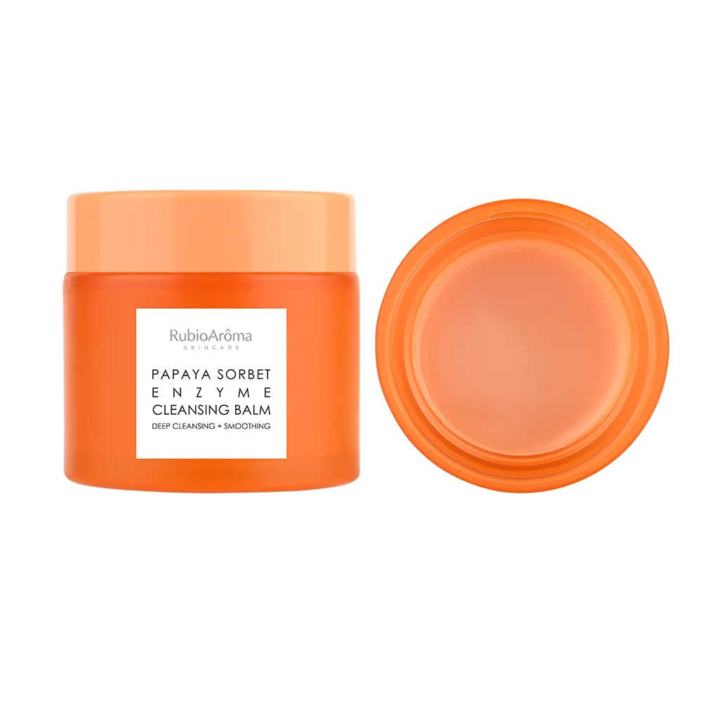 

Manufacturer Custom LOGO Vegan Facial Vitamin C Papaya Facial Makeup Remover Cleansing Balm