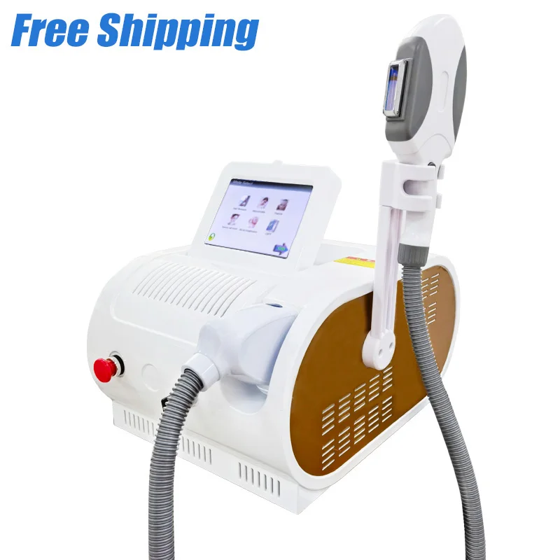 

Portable Painless Permanent Ice IPL SHR Professional Beauty Machine Treatment Device Black Skin 3 Waves Diode Laser Hair Removal