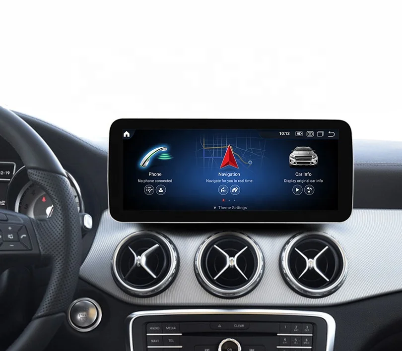 

12.3 Inch Snapdragon DSP Audio Carplay BT Android Car Radio For Mercedes-benz A CLA GLA W176 2013-2018
