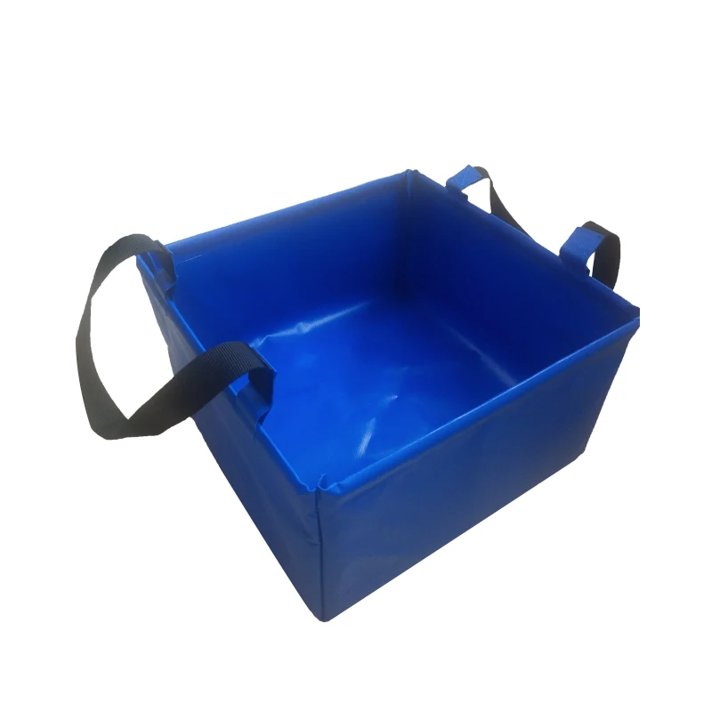 

Outdoor sport Waterproof PVC Folding Bucket /collapsible pail, Customized color