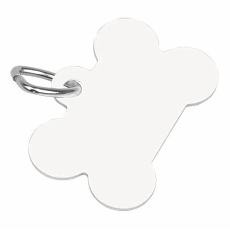 

Hot Selling Aluminum Sublimation Collar Name Engrave Necklace Custom Cat Pet ID Dog Tag