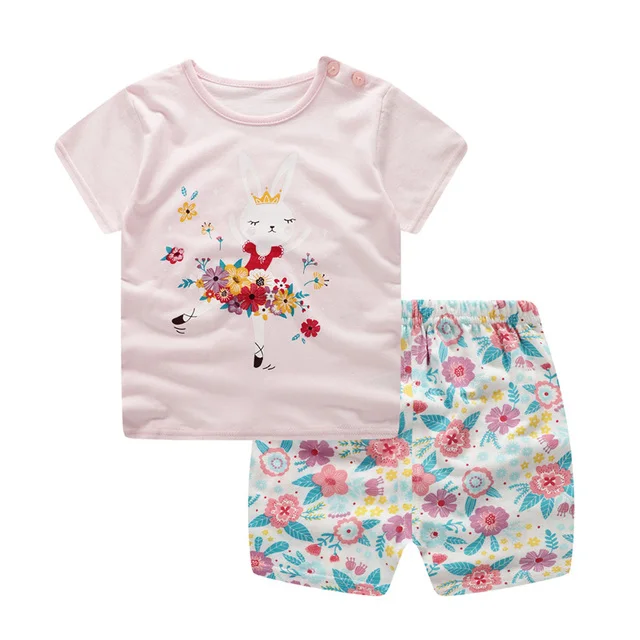 

2020 wholesale summer child t-shirt tie dye t shirt children color block t shirt dress for children