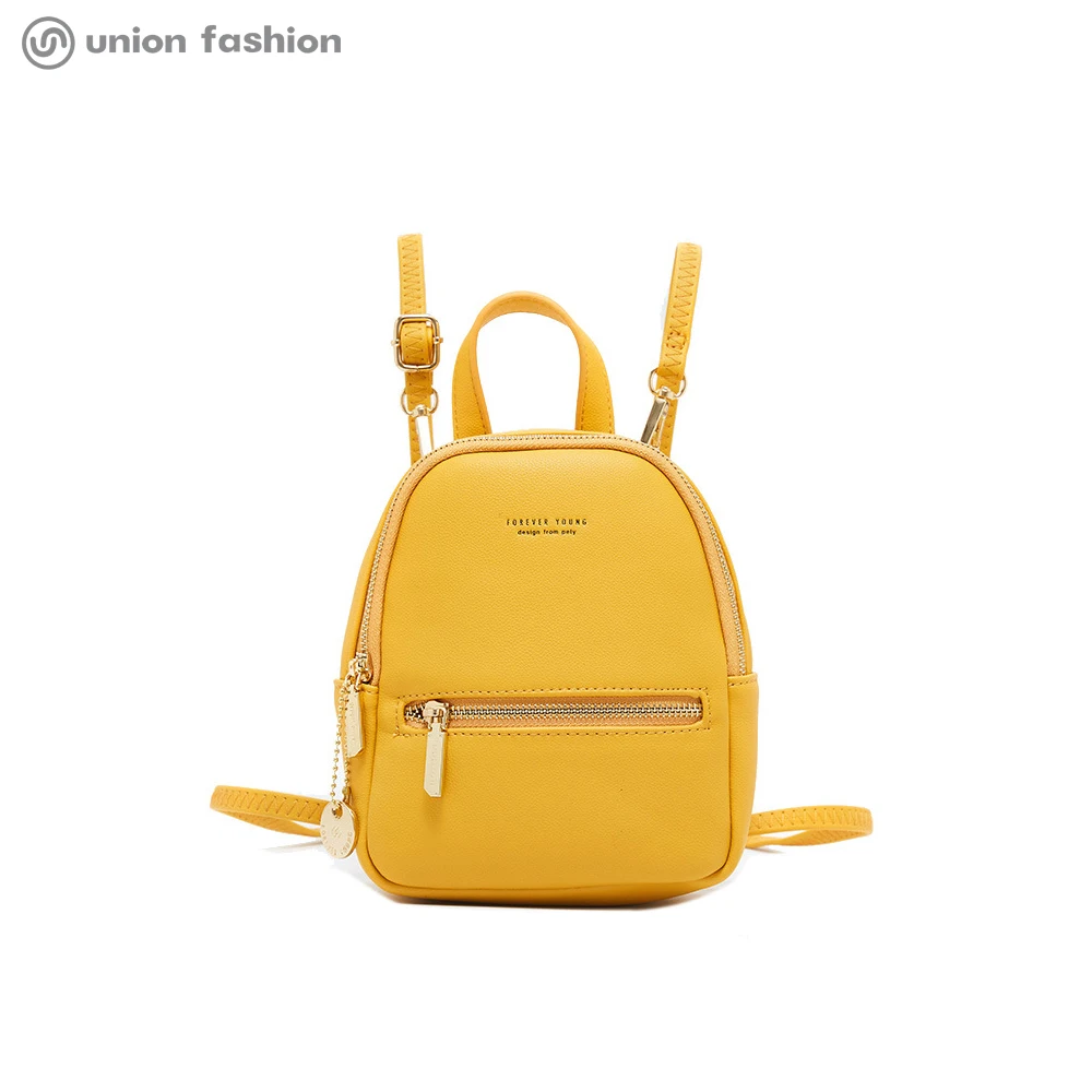 
Union Fashion Luxury Custom Logo Luxury New Design Women Mini Backpack 