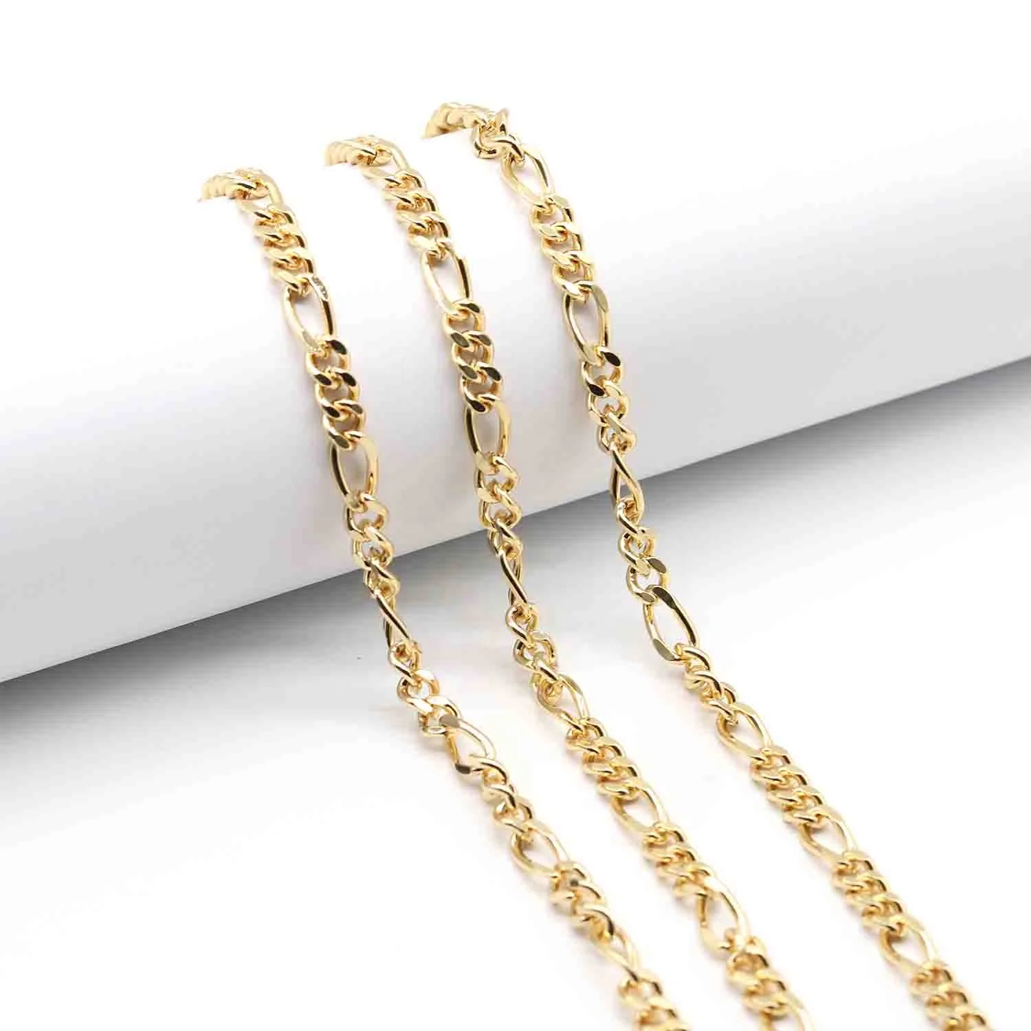 

Popular products 2020 men gold chains screw necklaces for best friends