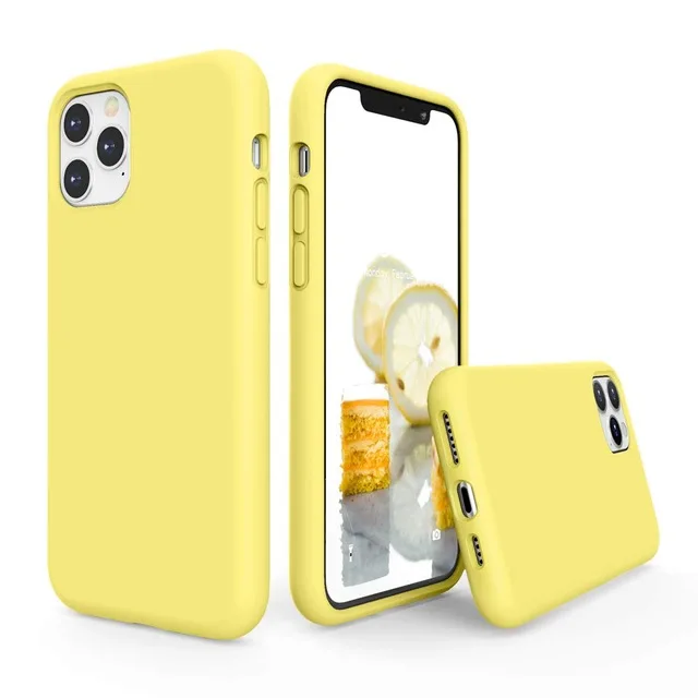 

Amazon Popular Design Gel Rubber Full Body Protective Shockproof Cover Liquid Silicone Case For Iphone 11